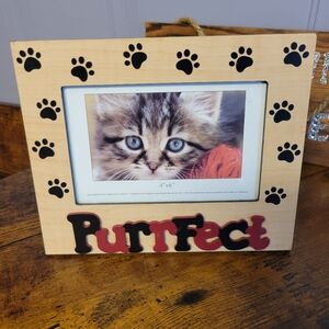 Kohls Paw Print Cat Picture Frame